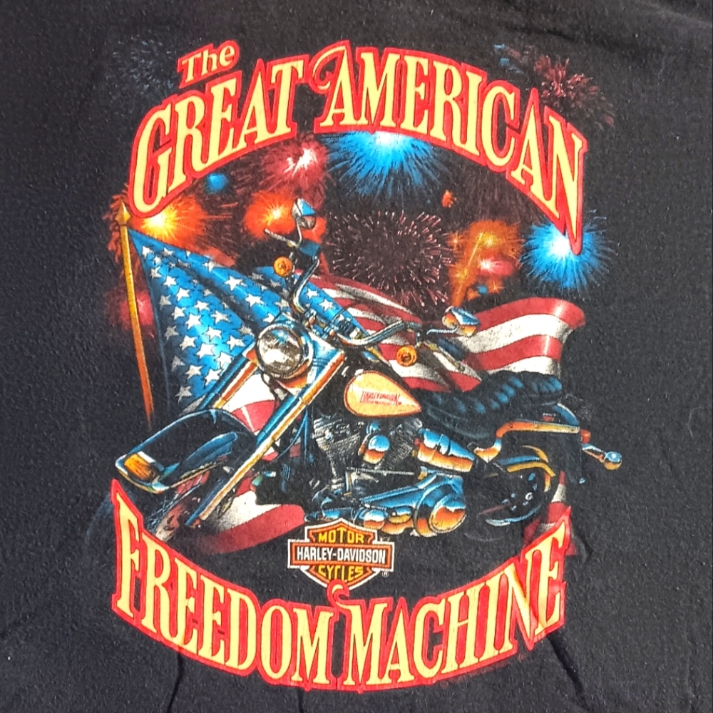 Harley Davidson Vintage 1982 Mens Tee